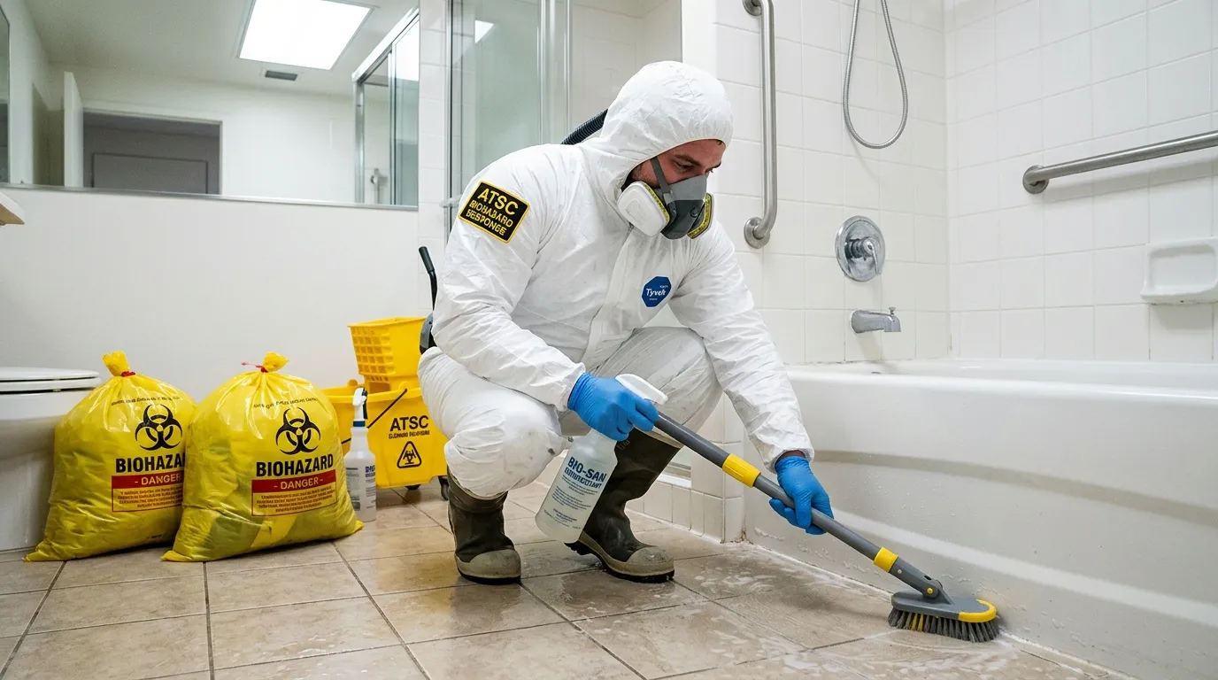 Decontamination equipment deployed for Blood Cleanup in La Riviera